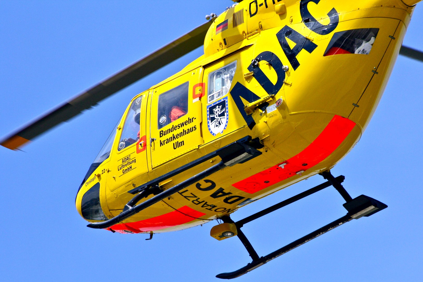 Rettungshubschrauber Christoph 22 aus Ulm