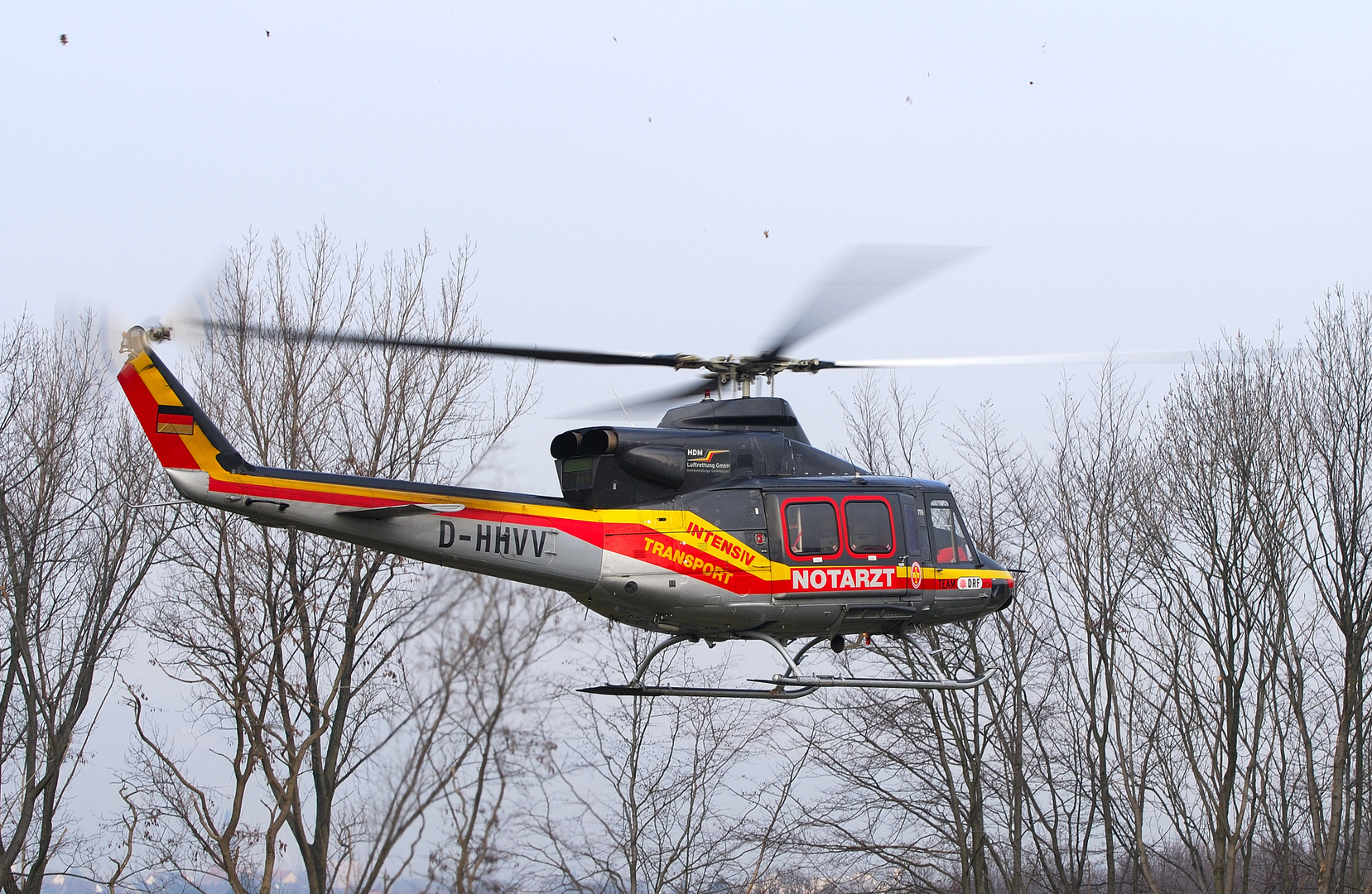 Rettungshubschrauber im Einsatz