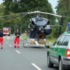 Rettungshubschrauber nach Unfall nicht mehr flugfähig