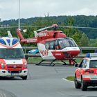 Rettungskräfte im Einsatz