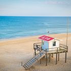 Rettungsstation am Strand von Sylt