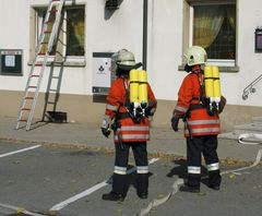 Rettungstrupp bereit