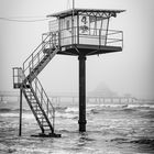 Rettungsturm am Strand