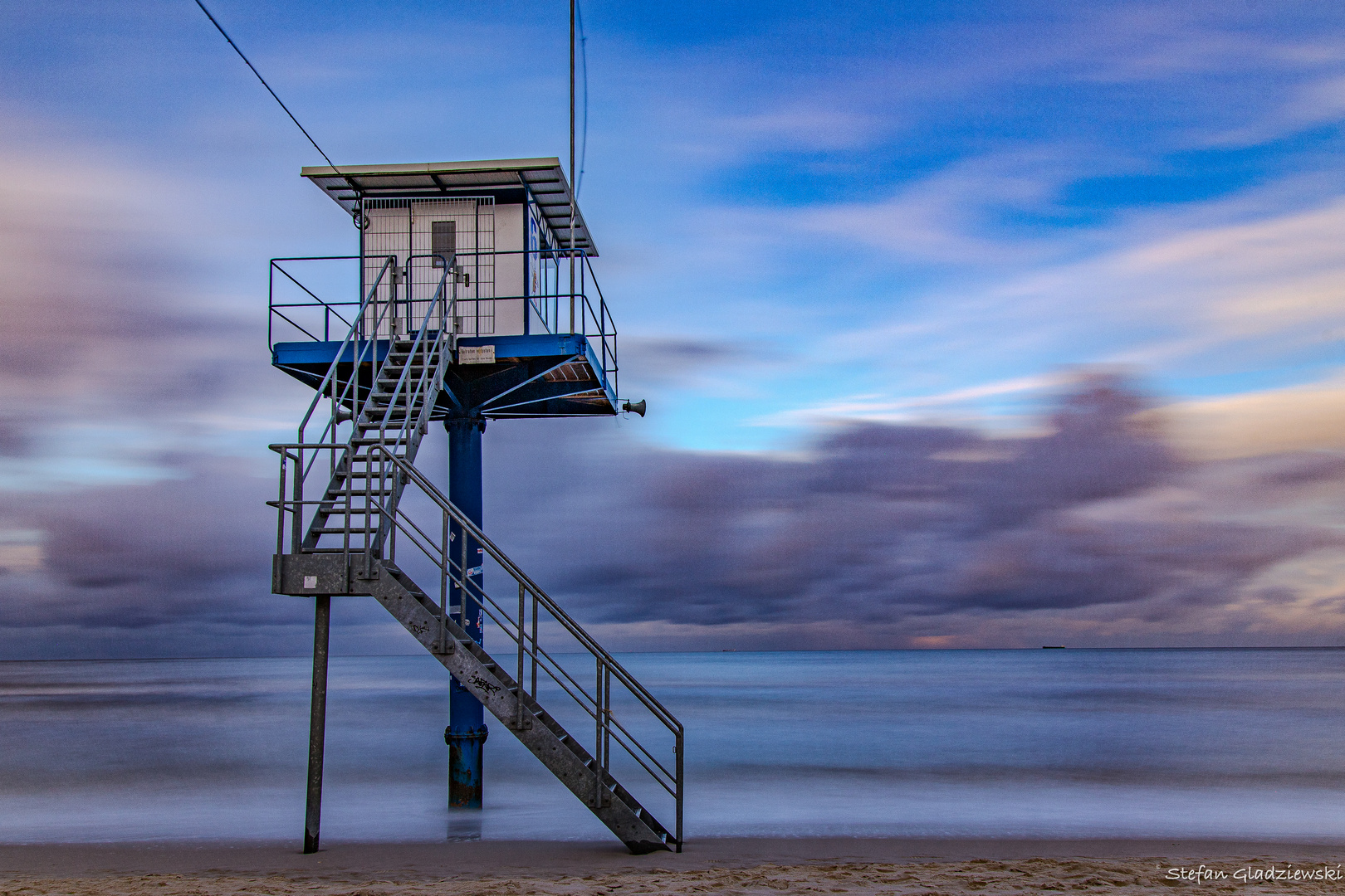 Rettungsturm an der Ostsee 