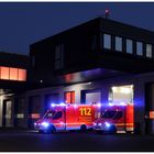 Rettungswache Soest by night