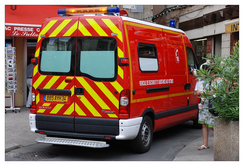 Rettungswagen aus Frankreich