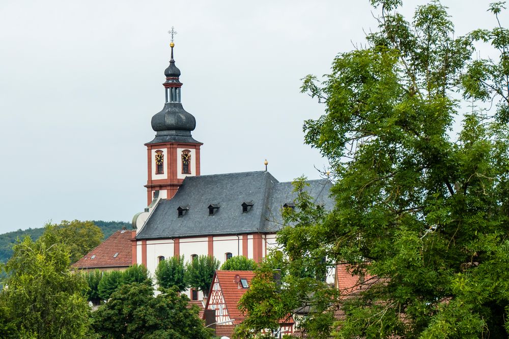 Retzbach, Pfarrkirche von Balthasar Neumann
