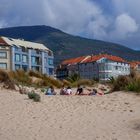 Reunión en las dunas de Portosín.