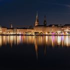 reupload / Alster im Lichtermeer zum CSD