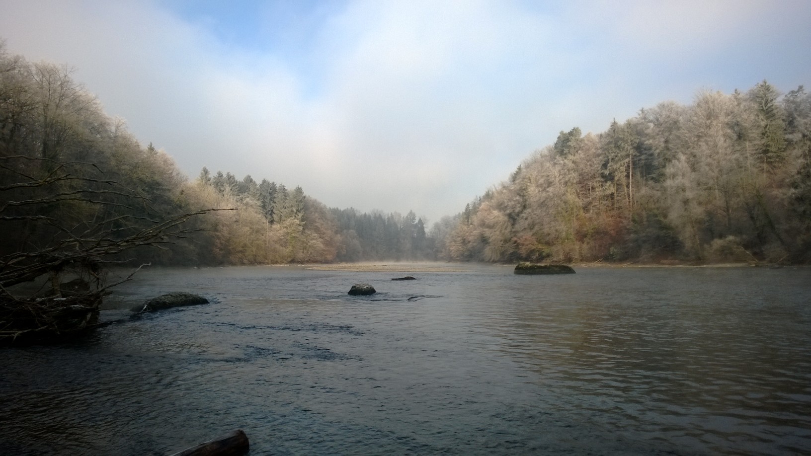 Reuss bei Fischbach-Göslikon AG Schweiz