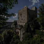 Reußenstein in der Abenddämmerung