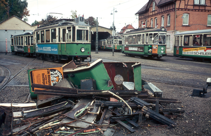 Reutlingen 19.10.1974 Verschrottung...