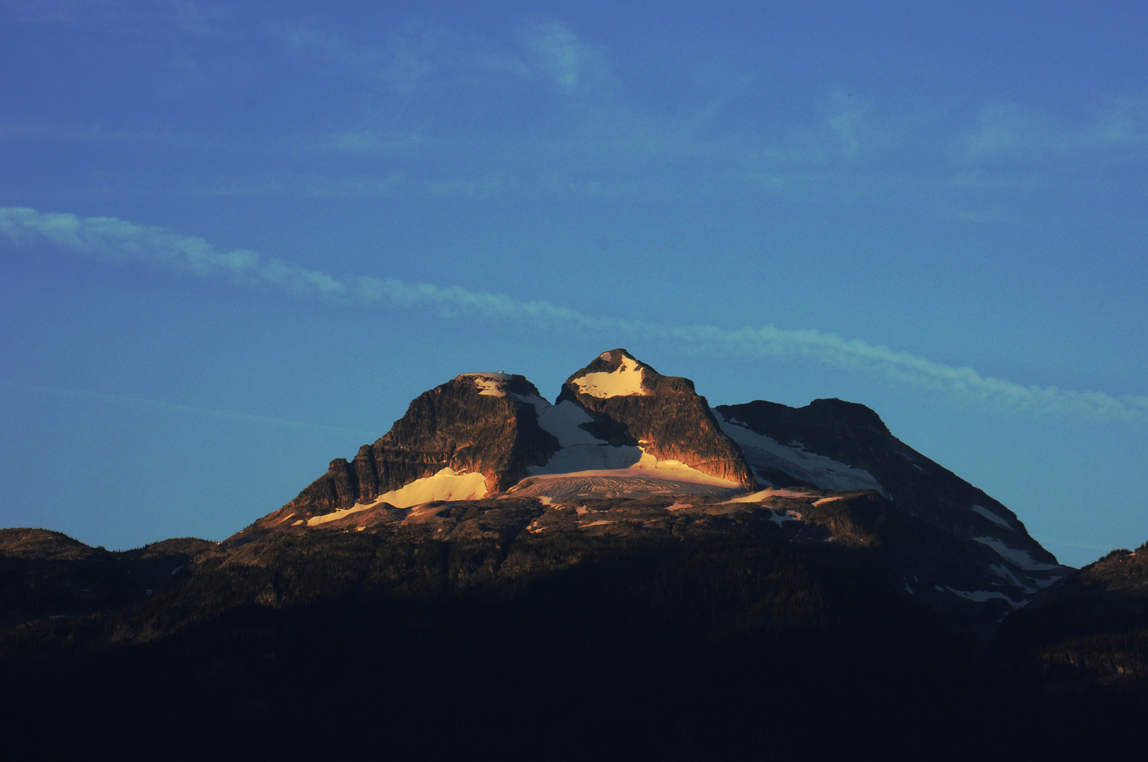 Revelstoke am Morgen