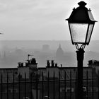 Réverbère sur la Butte Montmartre