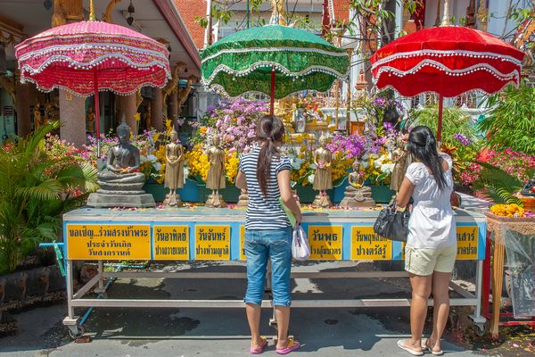 Reverence to the Buddha of the day of birth