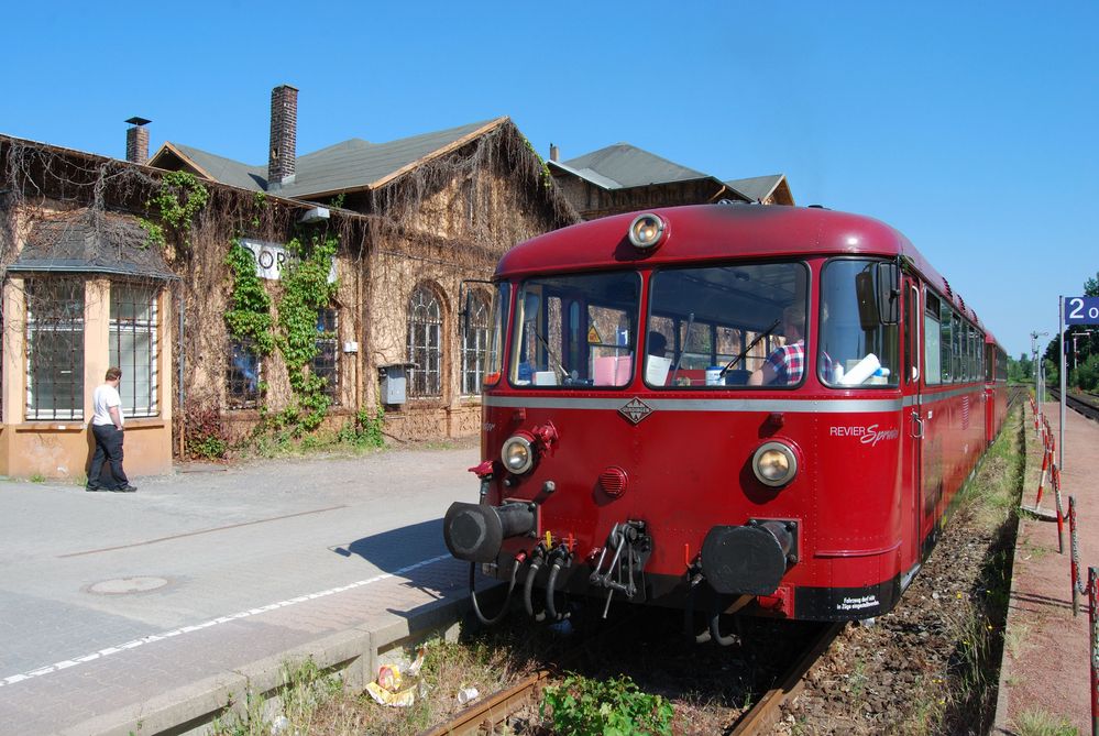 Revier Sprinter VT 98 im Bahnhof Dorsten....