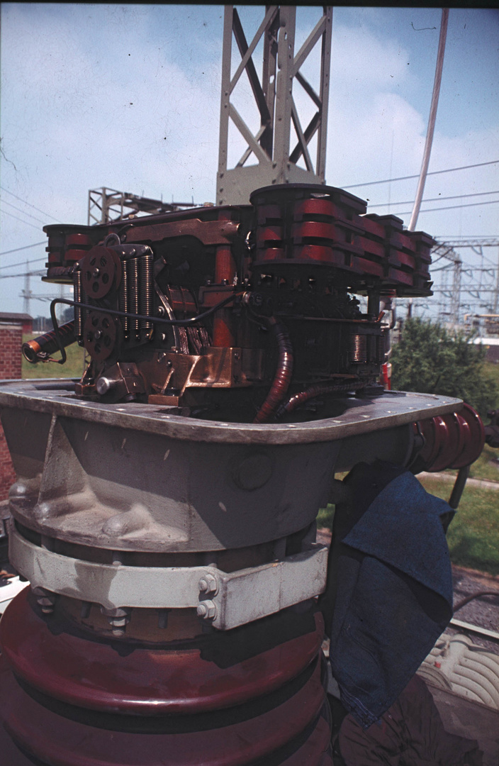 Revision Lastumschalter 110kV Regeltransformator 1979, #3