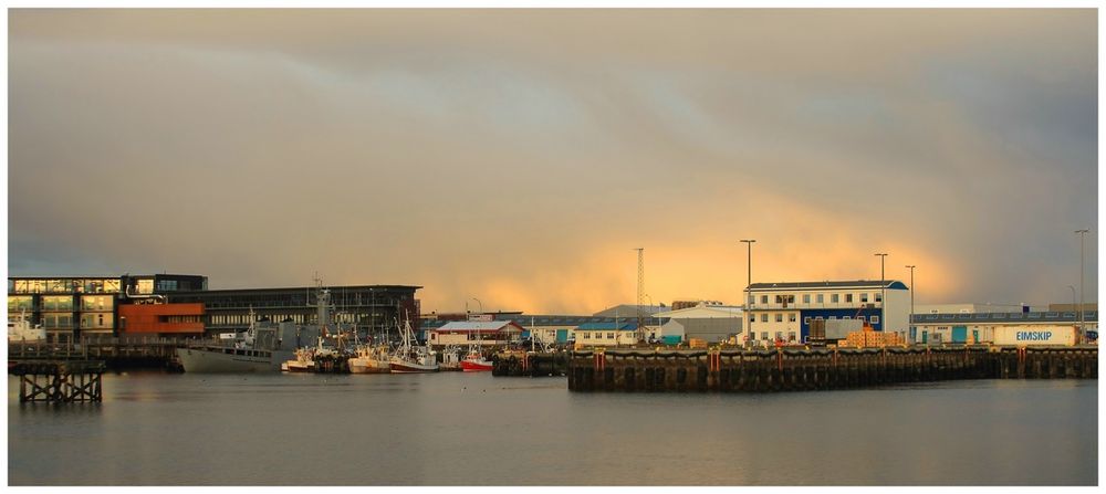 Reykiavik, der Hafen