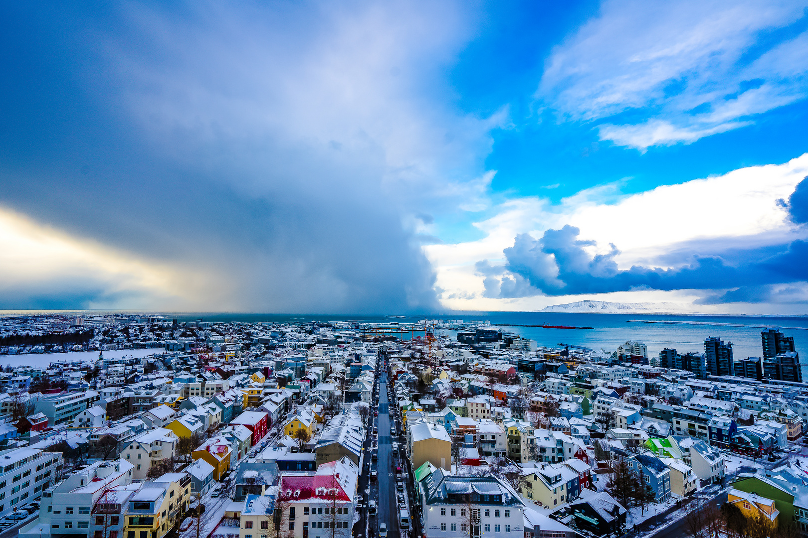 Reykjavik a storm is coming