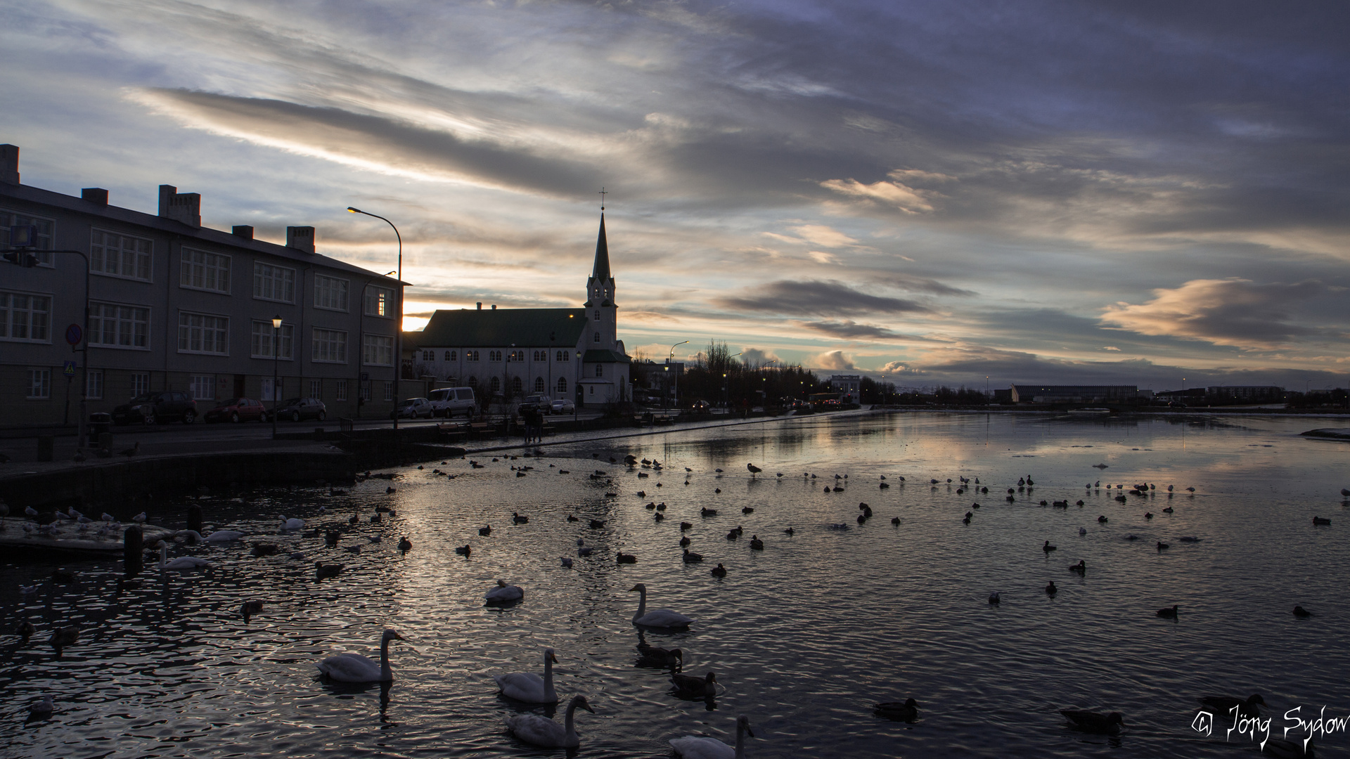 Reykjavik am Morgen