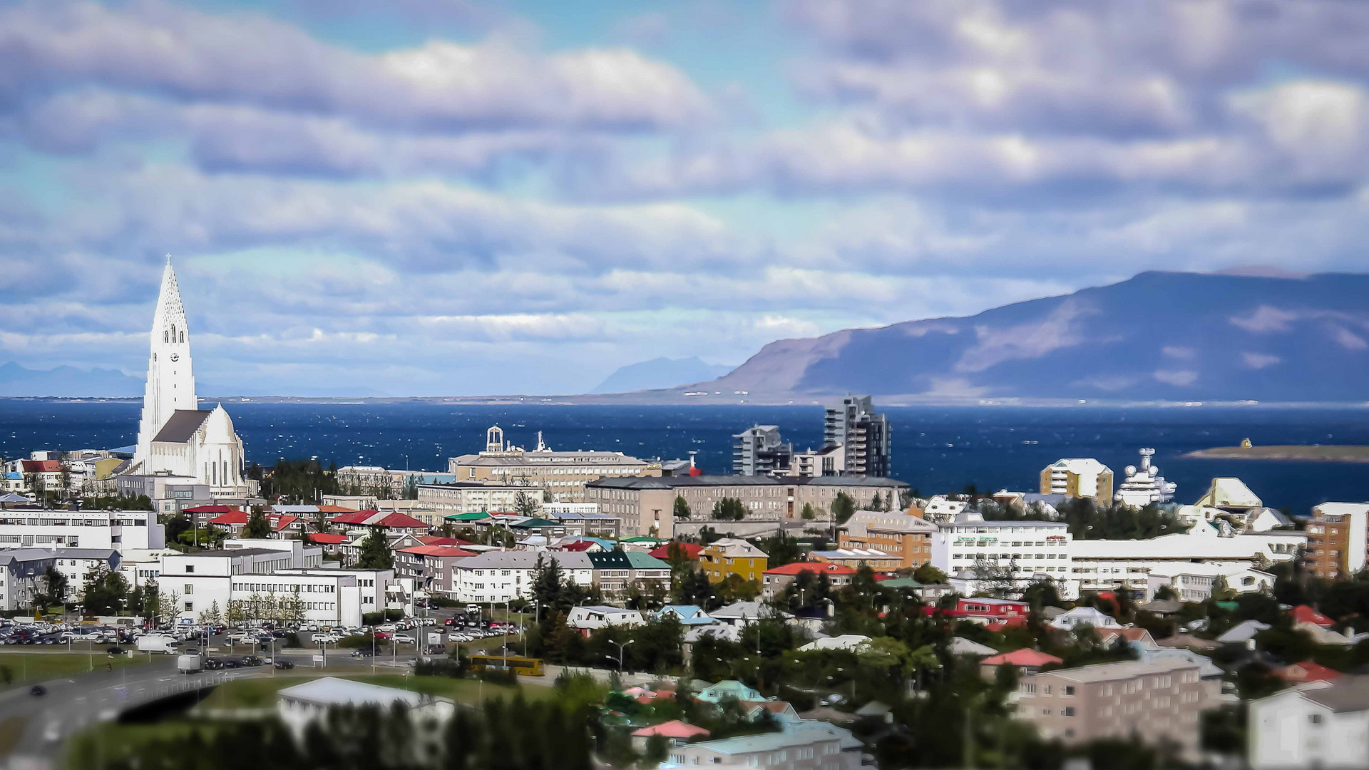 Reykjavik - Blick vom Perlan