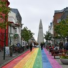 Reykjavik, Blick zur Hallgrimskirkja