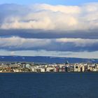 Reykjavik-Panorama aus 39 Hochkant-Aufnahmen