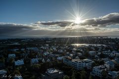 Reykjavik von oben