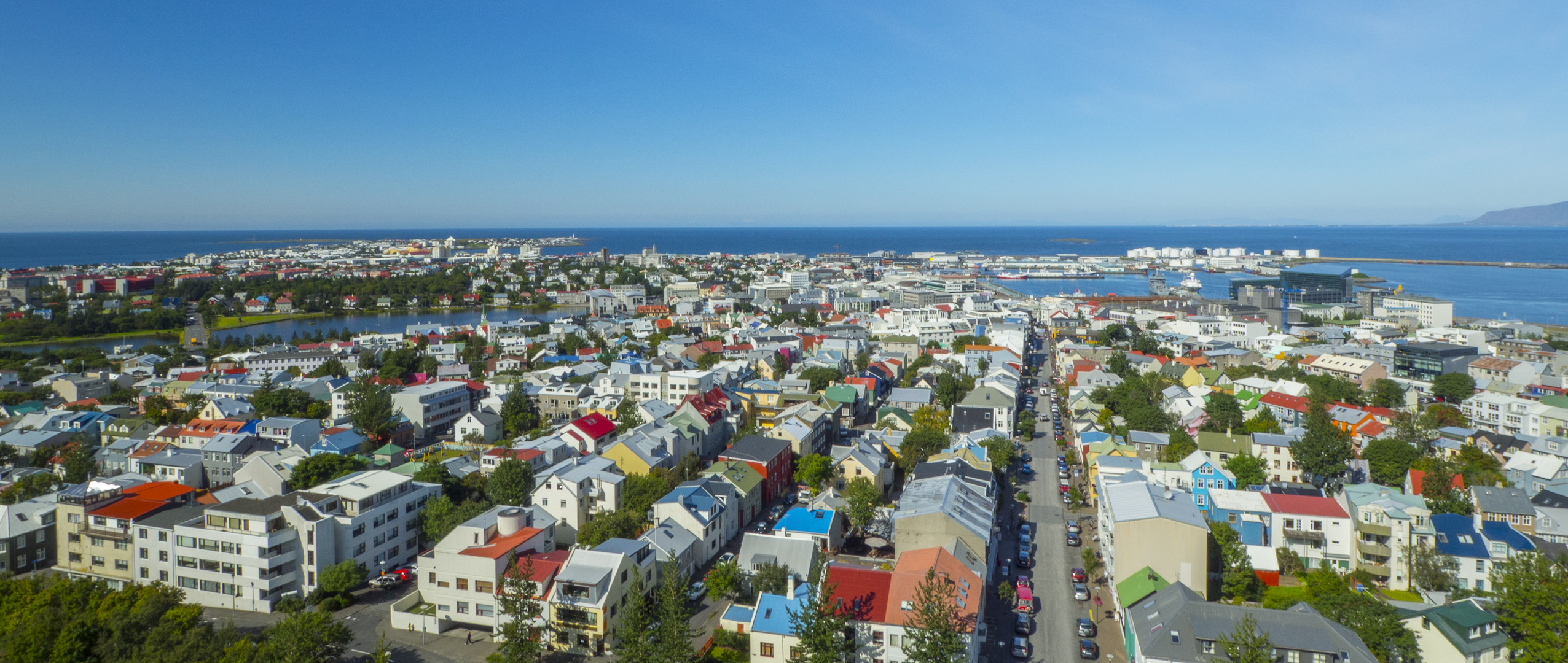 Reykjavík von oben