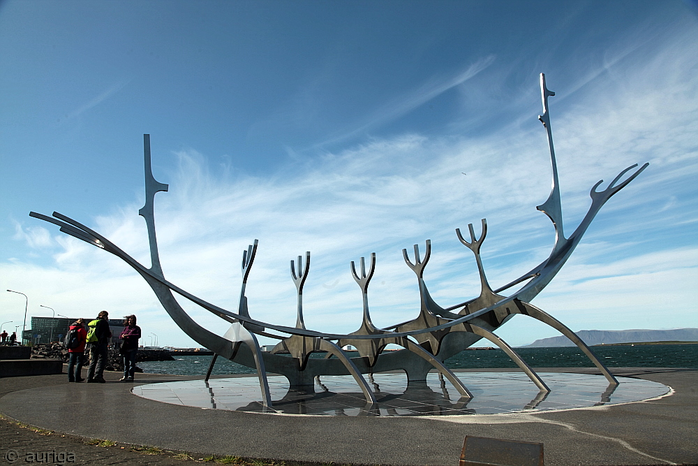 Reykjavík: Wikingerschiff Sólfar