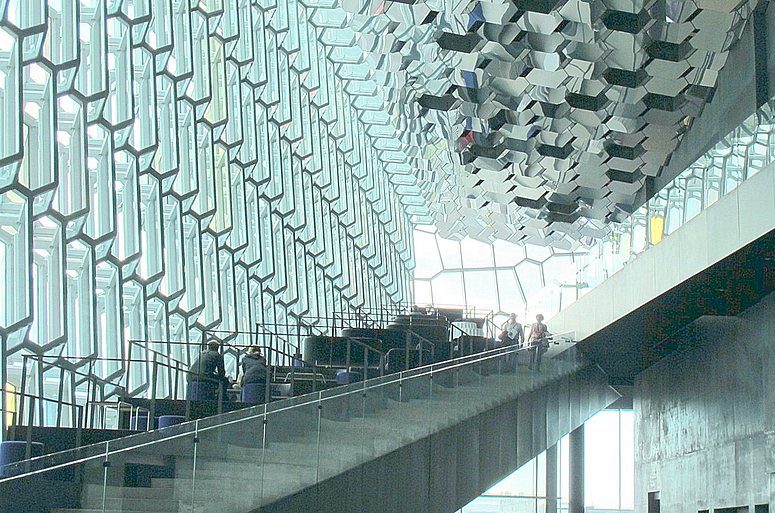 Reykjavik:Konzerthalle Harpa (2)