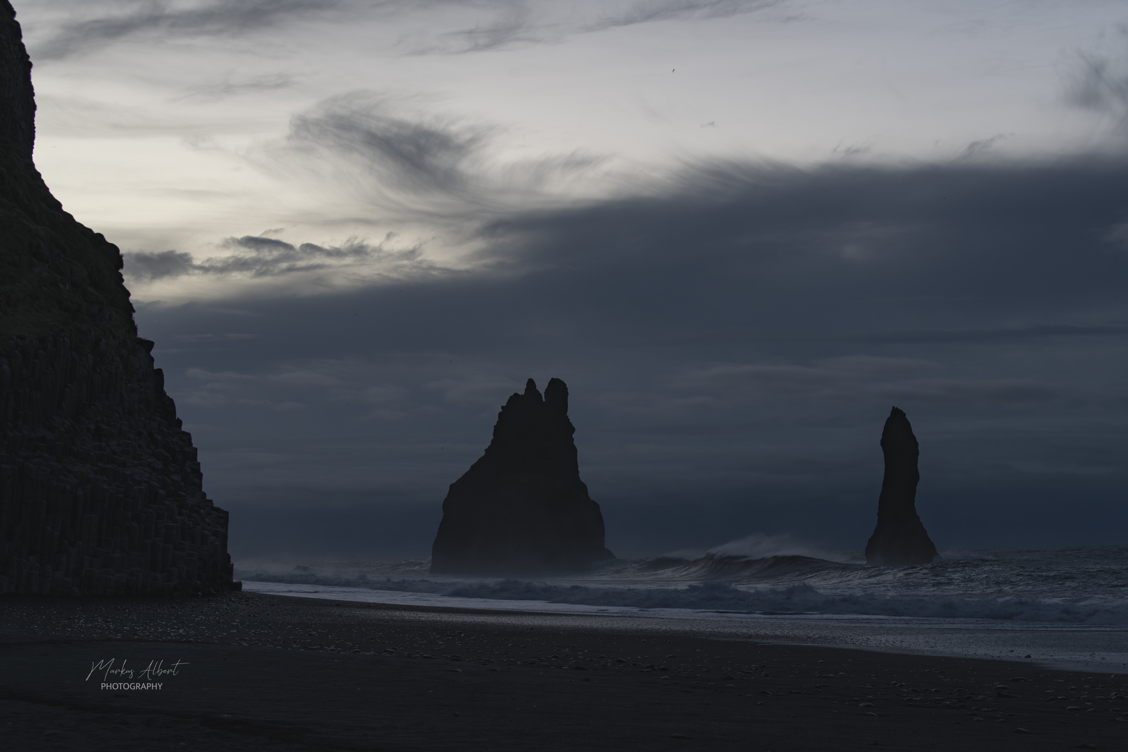 Reynisdrangar bei Vik, Iceland