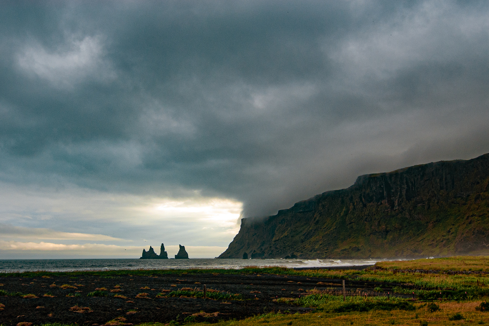 Reynisdrangar nearby Vik