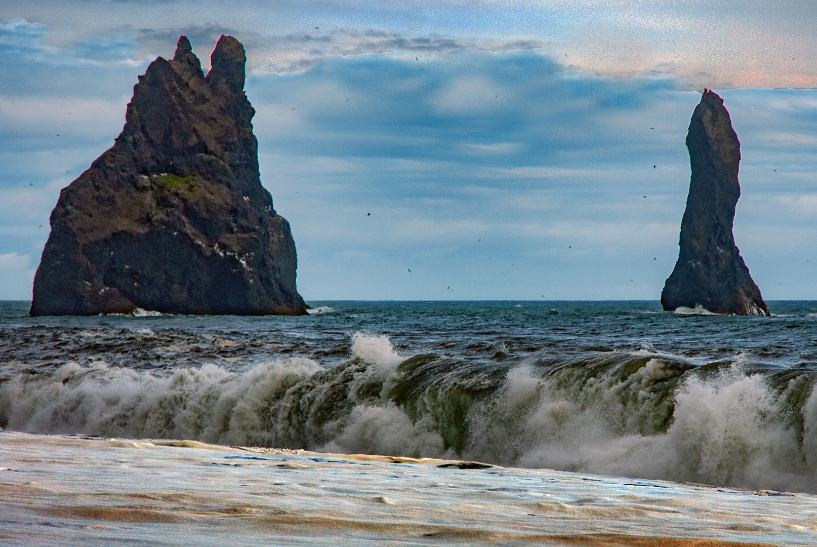 Reynisdrangar stacks