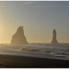 Reynisfjara am Morgen.