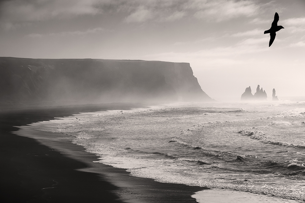 Reynisfjara Wetterwechsel