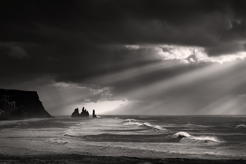 Reynisfjara Wetterwechsel