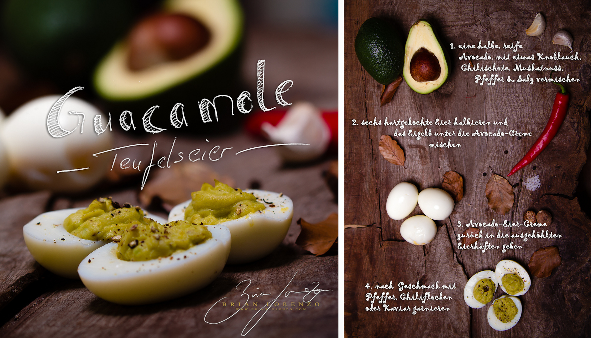 Rezepzt-Idee "Guacamole Teufelseier"