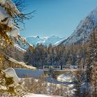 Rhätische Bahn im Val Roseg