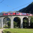 Rhätische Bahn - Kreisviadukt bei Brusio