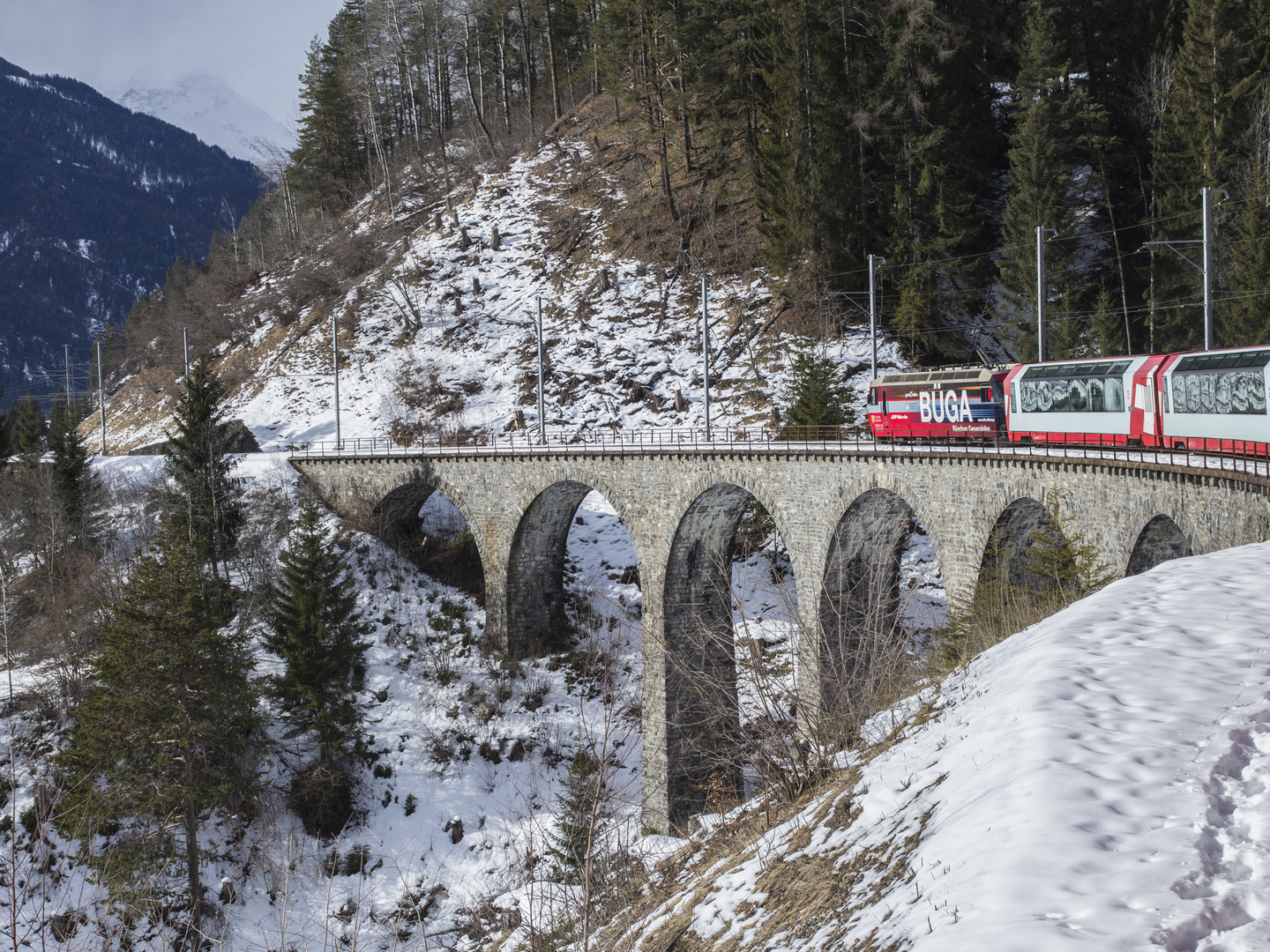 Rhätische Bahn - Viadukt