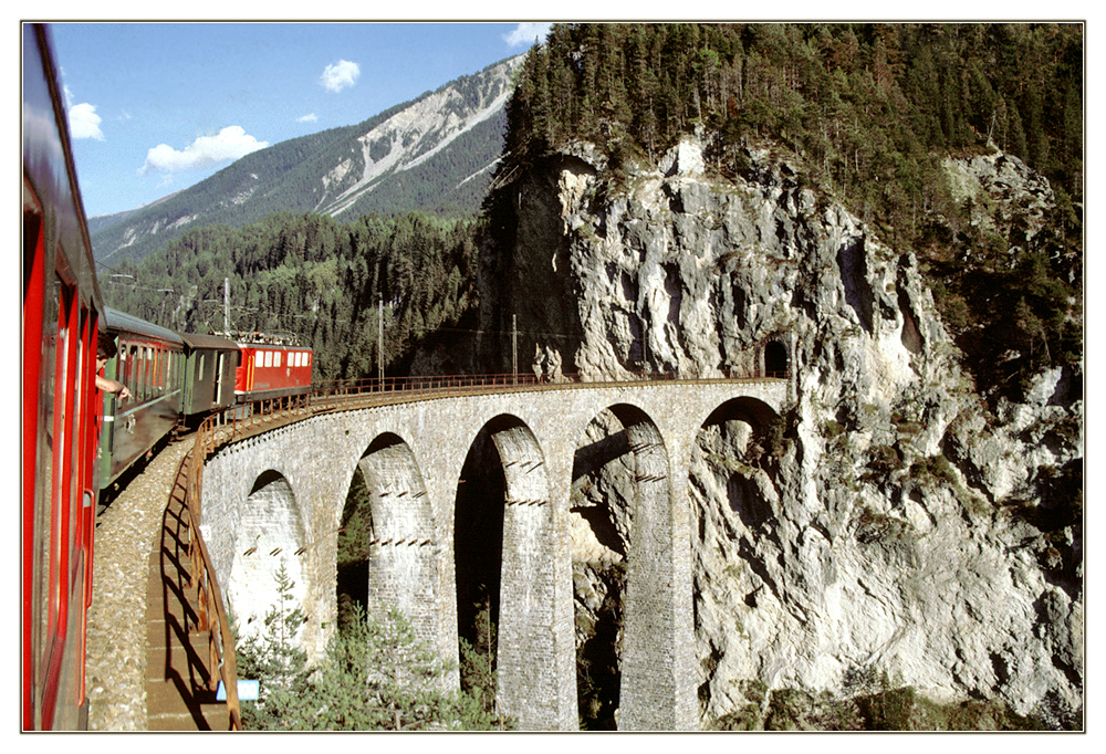 RhB-Albulabahn Landwasser-Viadukt