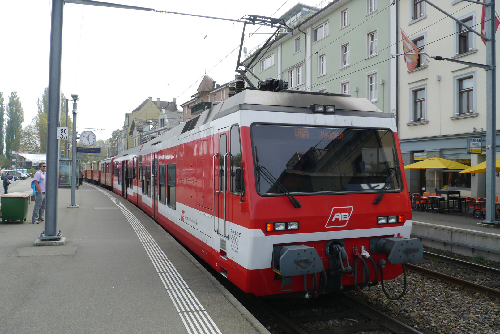 RHB am Hafen von Rorschach