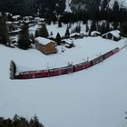 Rhb in Arosa vor Arosatunnel