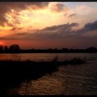 Rhein am Abend