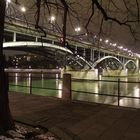 Rhein Basel by Night