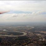 Rhein bei Düsseldorf Benrath