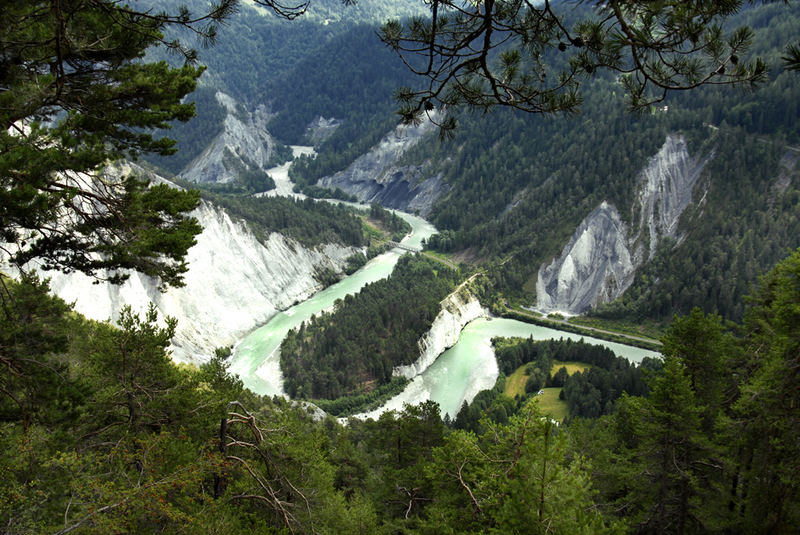 Rhein bei Ilanz