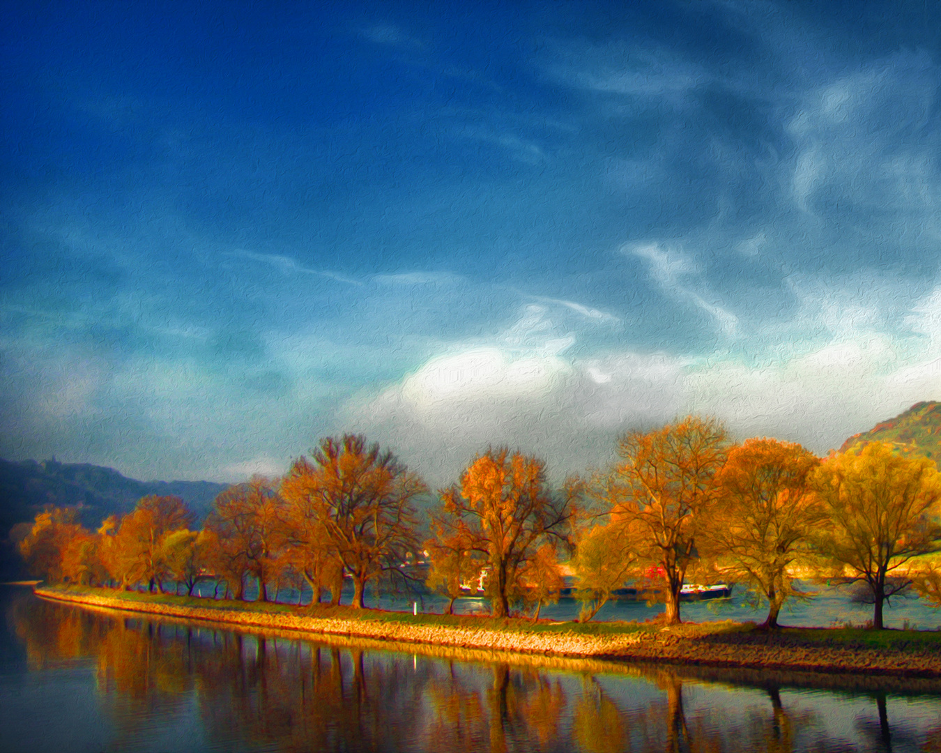 rhein bei osterspay