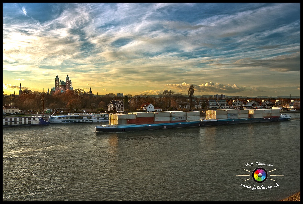 Rhein bei Speyer